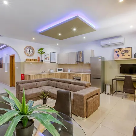 Apartment Modern 2br With Backyard In Vibrant St Julians By 360 Estates *