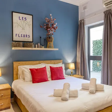 Apartment Modern 2br With Backyard In Vibrant St Julians By 360 Estates *