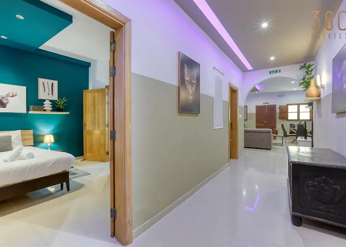 Lejlighed Modern 2br With Backyard In Vibrant St Julians By 360 Estates