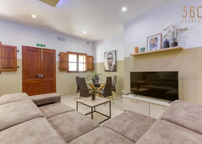 Διαμέρισμα Modern 2br With Backyard In Vibrant St Julians By 360 Estates *
