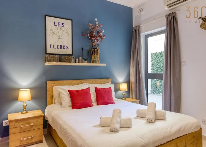 Διαμέρισμα Modern 2br With Backyard In Vibrant St Julians By 360 Estates *